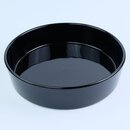 Ikebanaschale 31 cm, Basisschale schwarz