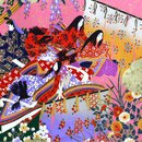 Washi Motivbogen Hofdamen 45 x 64 cm