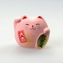 Feng-Shui Manekineko pink, f&uuml;r Gl&uuml;ck in der Liebe