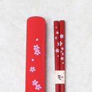 Essst&auml;bchen mit Case Pink Sakura, St&auml;bchen mit...