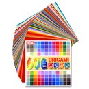 KOMA Origamipapier uni, 240 Blatt in 60 Farben 7,5 cm