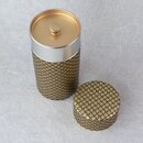 Teedose Kinmoyo gold-schwarz, 100 g Fassungsverm&ouml;gen