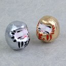 Daruma Set 4,5 cm gold+silber
