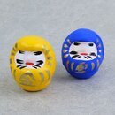Daruma Set 4,5 cm blau+gelb