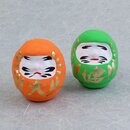 Daruma Set 4,5 cm orange+hellgr&uuml;n