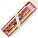 Bleistiftbox Washi mit 6 Bleistiften
