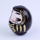 Daruma 9 cm, schwarz, handbemalt