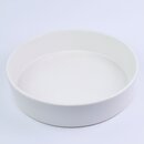 Ikebanaschale 28 cm, Basisschale wei&szlig;