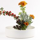 Ikebanaschale 31 cm, Basisschale wei&szlig;