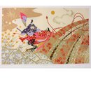 Washi-Bildbogen Prinz Genji  46 x 31 cm