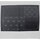 Tischset Sashiko "Shippoh & Asa no Ha" 24 x 34 cm, mit Stickgarn & Nadel