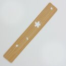 Tanzaku f&uuml;r Furin, Bambus, gestanzte Kirschbl&uuml;te