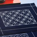 Tischset Sashiko "Shippoh" 33 x 43 cm, mit...