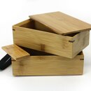 Bambus-Lunchbox, zweist&ouml;ckige Bentobox