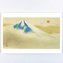 Gru&szlig;karte "Fuji &uuml;ber den Wolken",...