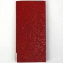 Notizblockmappe mit 2 Notizblocks, Urushi, rot