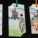 Lesezeichen 3er Set Maiko, Duftt&uuml;tchen