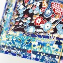 Origami Washi 15 cm blaugemustert
