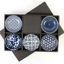 Sch&auml;lchenset Blue & White 9,3 cm &Oslash;