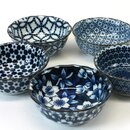 Sch&auml;lchenset Blue & White 9,3 cm &Oslash;