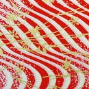 Washibogen Silberwelle rot 55 cm x 80 cm