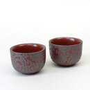 Sakebecher Karakusa rot, 2er Set