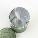 Teedose Kirschbl&uuml;ten gr&uuml;n, f&uuml;r 175 g Teebl&auml;tter