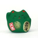 Feng-Shui Manekineko gr&uuml;n, f&uuml;r schulischen Erfolg