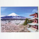 Gru&szlig;karte "Fr&uuml;hling am Fujisan",...