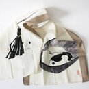 Tenugui/Handtuch "Bild mit kleinem Hund" 32 x...