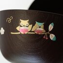Shiruwan Eulen, 2er Set japanische Suppenschalen