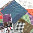 Origami Patchwork 15 cm, mit Anleitungen