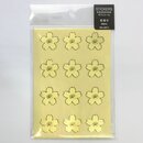 Aufkleber Kirschbl&uuml;ten gold, 60 St&uuml;ck