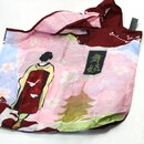 Einkaufsbeutel Maiko,  Falttasche f&uuml;r die Handtasche