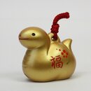 Jahrestierfigur 2025: Goldene Schlange Fuku
