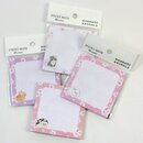 Haftzettel Katze, Igel, Hase, 4er Set