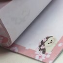 Haftzettel Katze, Igel, Hase, 4er Set