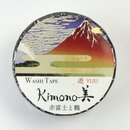 Washitape Tsuru & Akafuji, 2,5 cm x 5 m
