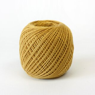 Garn f&uuml;r Sashiko, feinf&auml;dig, goldgelb, 80 m