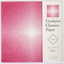 Glassine Origami Gradation "Aster", 20 Blatt...