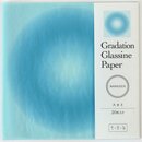 Glassine Origami Gradation "Annulus", 20 Blatt...