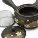 Gr&uuml;nteekanne Kyusu Kirschbl&uuml;ten 350 ml