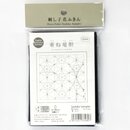 Tuch Sashiko "Kasane Lindou" 33 x 33 cm,...