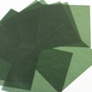 Glassine Origami einfarbig olivgr&uuml;n, 15 cm