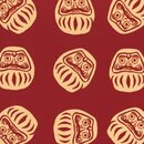 Furoshiki Daruma rot 90 x 90 cm