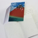 Gru&szlig;karte "Akafuji", Doppelkarte mit...