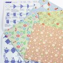 Washi Chiyogami Shiki 15 cm, mit 2 Anleitungen