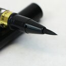 Fudepen, Pinselstift, Kirschbl&uuml;ten gold-schwarz