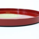 Tablett Marubon Kranich rot, 20,5 cm