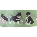 Washitape Hundewelpe, 1,5 cm x 5 m
